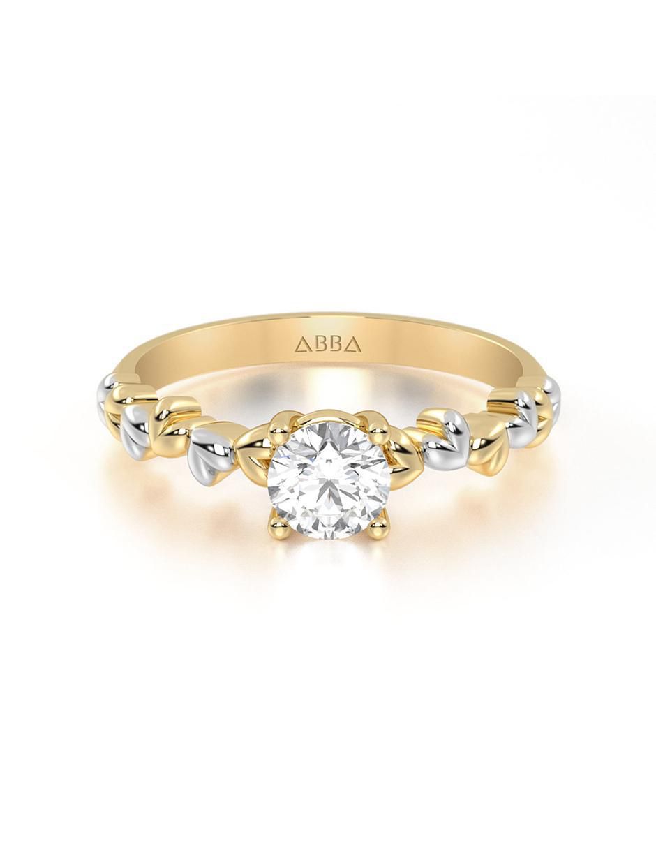 Anillo de compromiso 14 k Anillo de compromiso 14 k