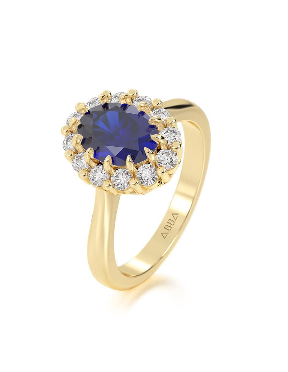 Anillo de compromiso 10 k 6
