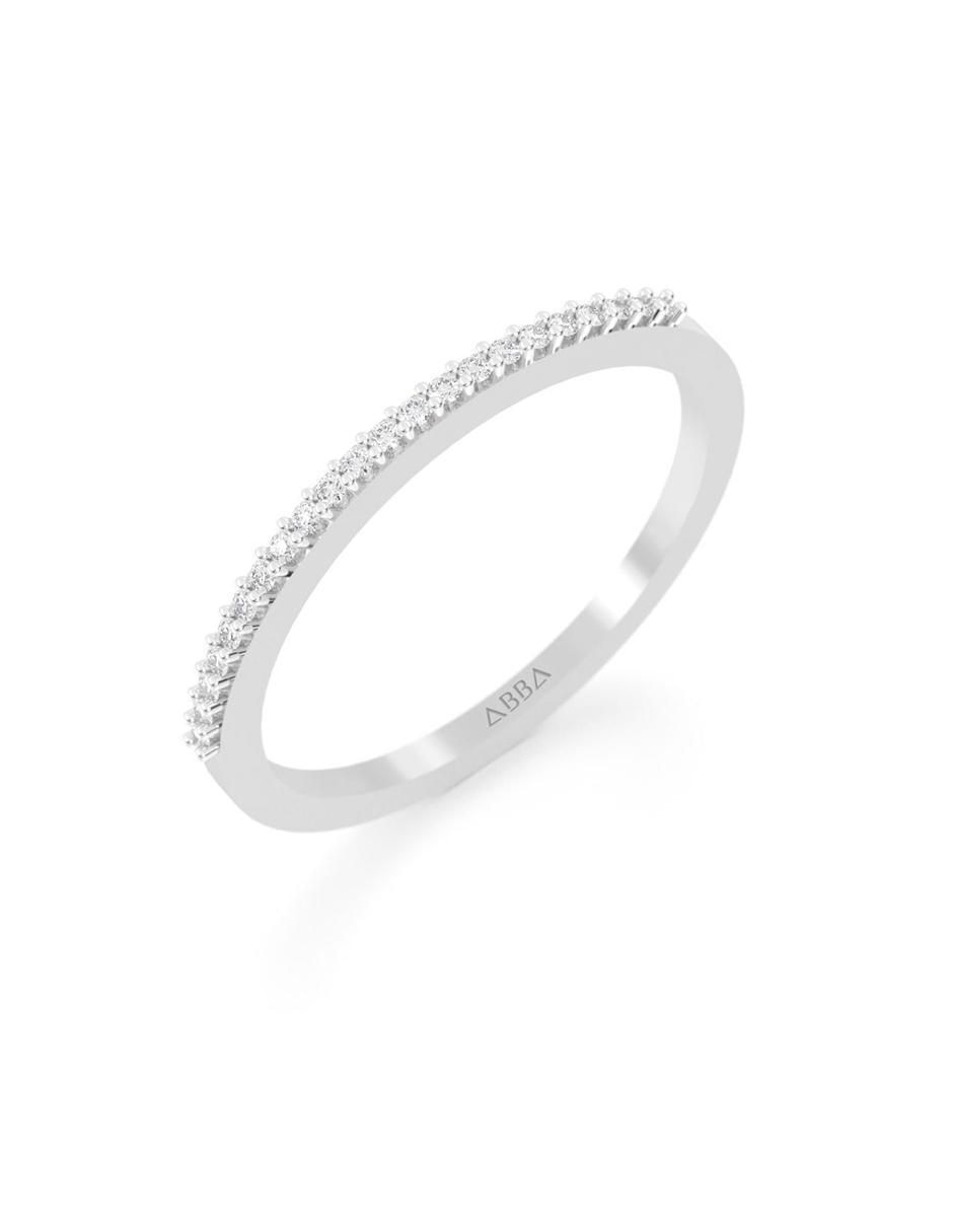 Churumbela de oro 14 k zirconia 2