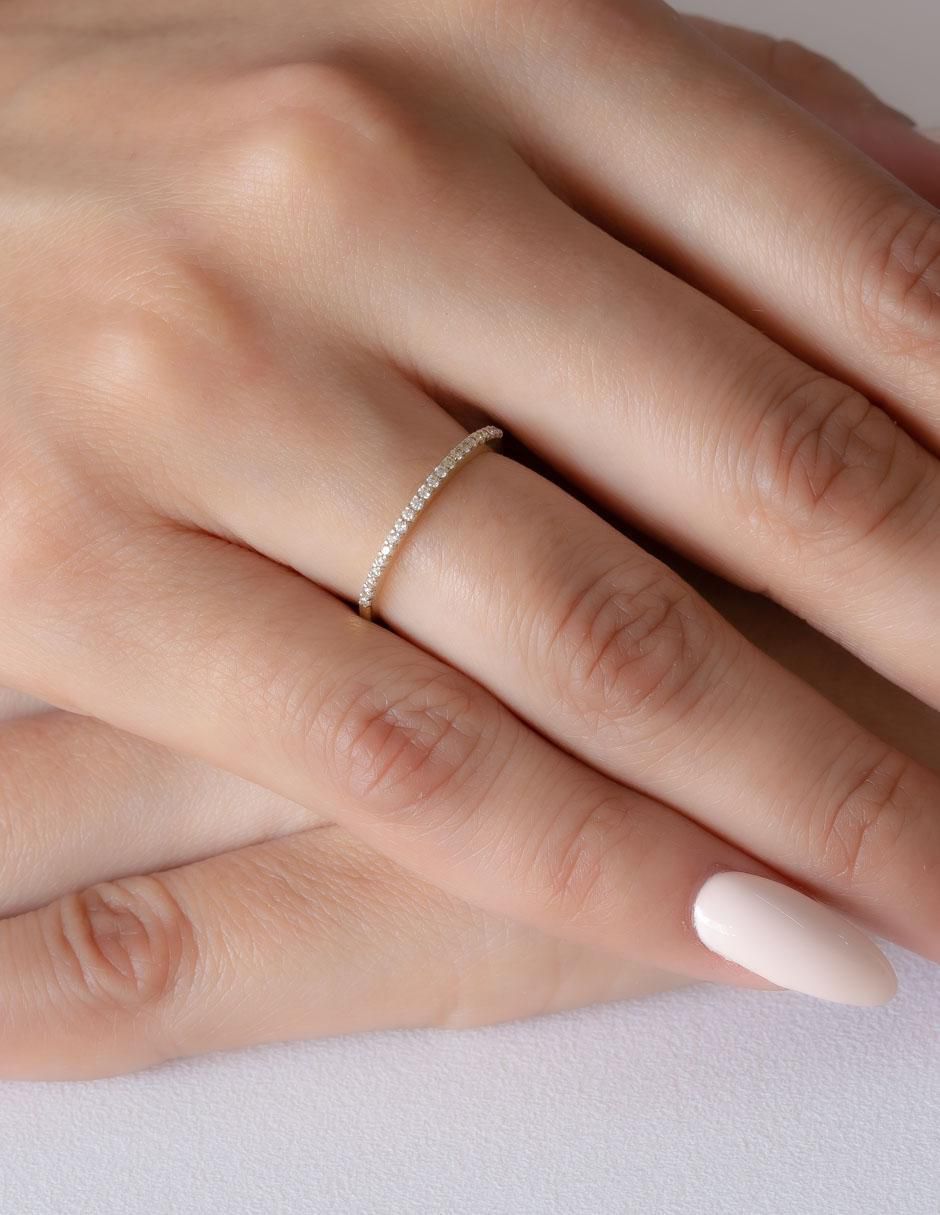 Churumbela de oro 10 k abba joyas zirconia