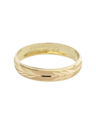 Argolla de oro 14 k D Cadena