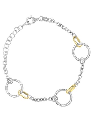 Pulsera de plata P 925 acabado liso Pulsera de plata P 925 acabado liso