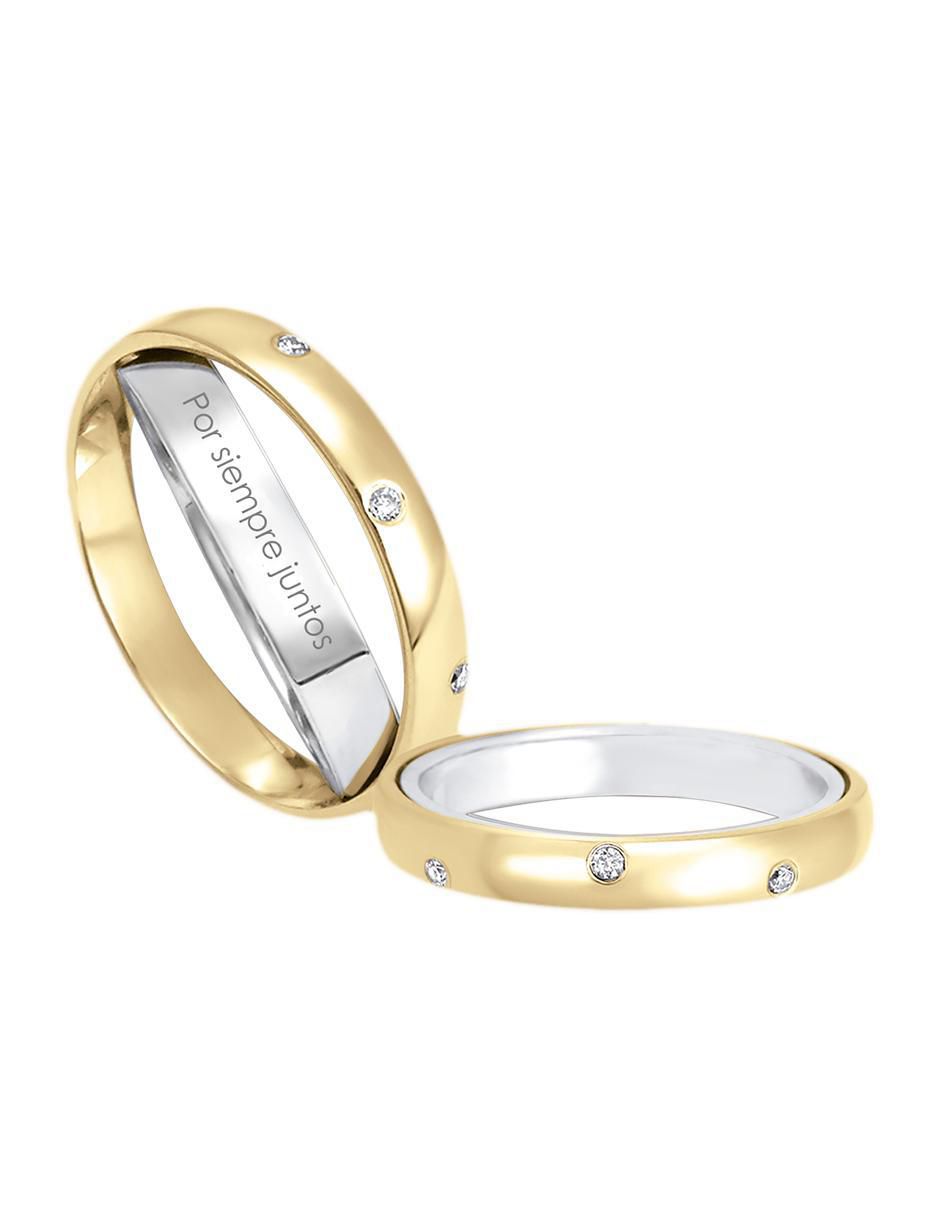 Argolla 14 k Sem diamante 2