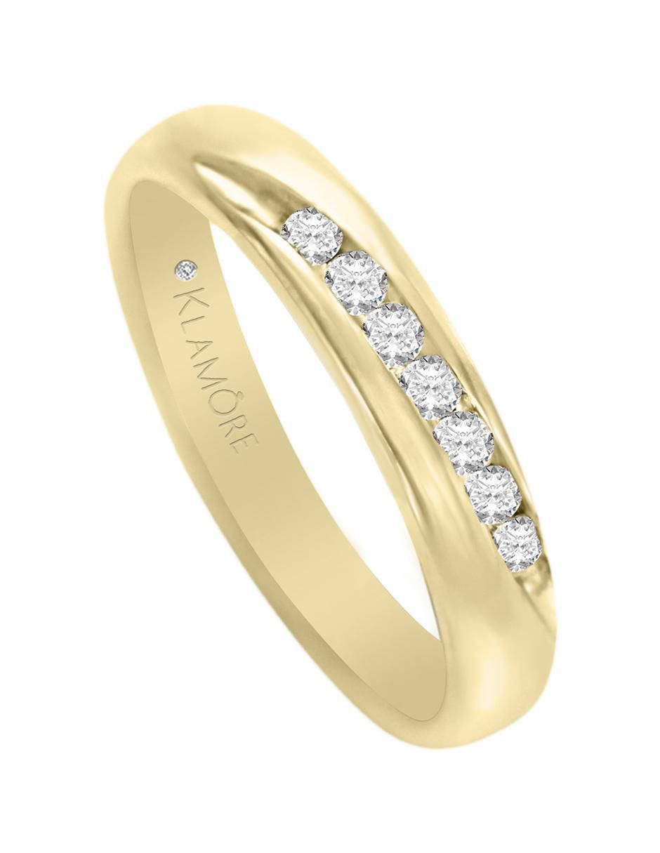 Argolla 14 k Inna diamante 5