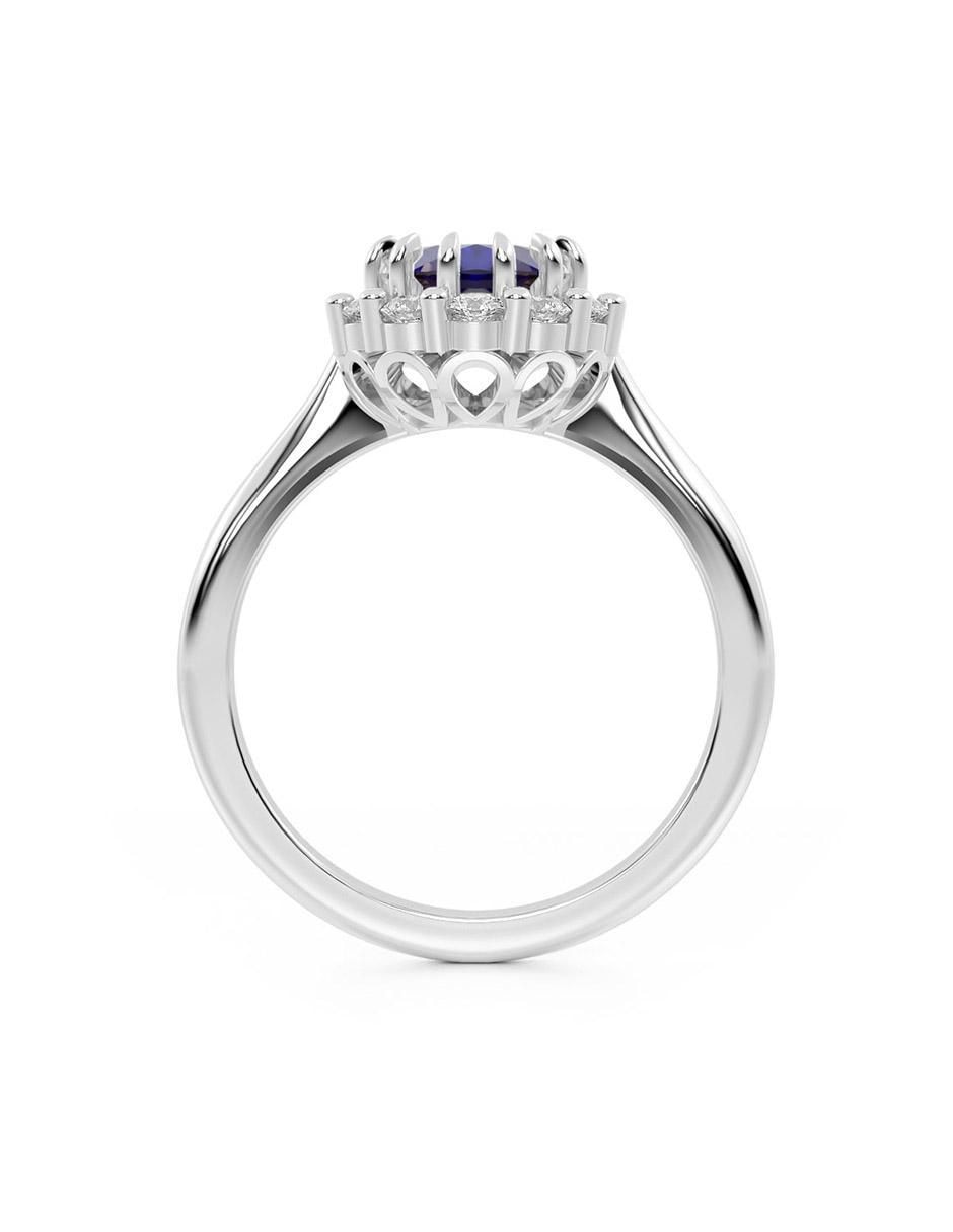 Anillo de compromiso 14 k 3