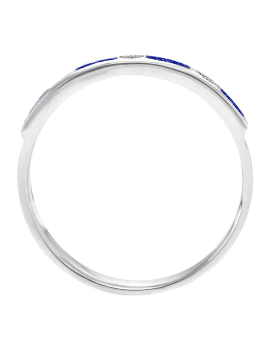 Churumbela 14 k Fascinare Mare zafiro y diamante 3