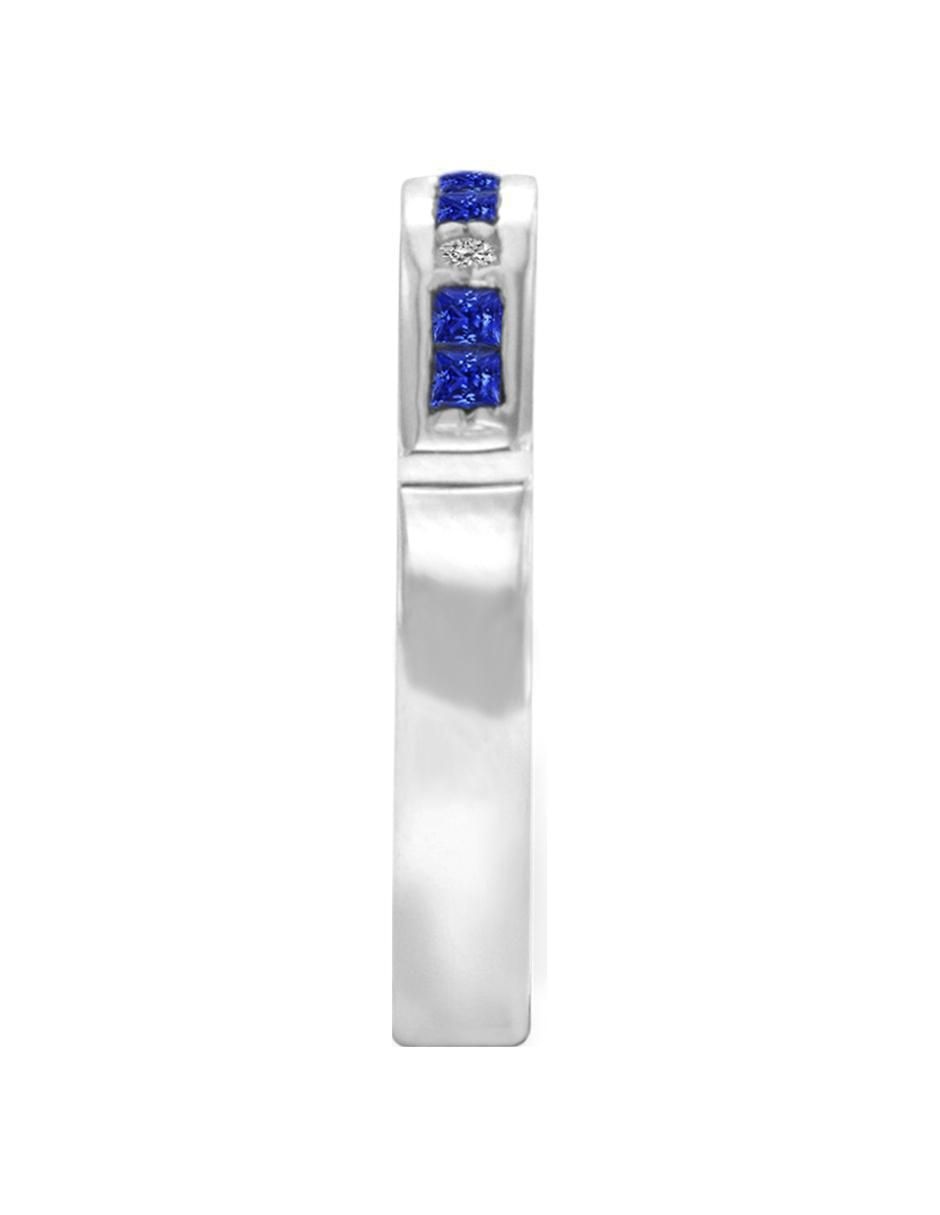 Churumbela 14 k Fascinare Mare zafiro y diamante 2
