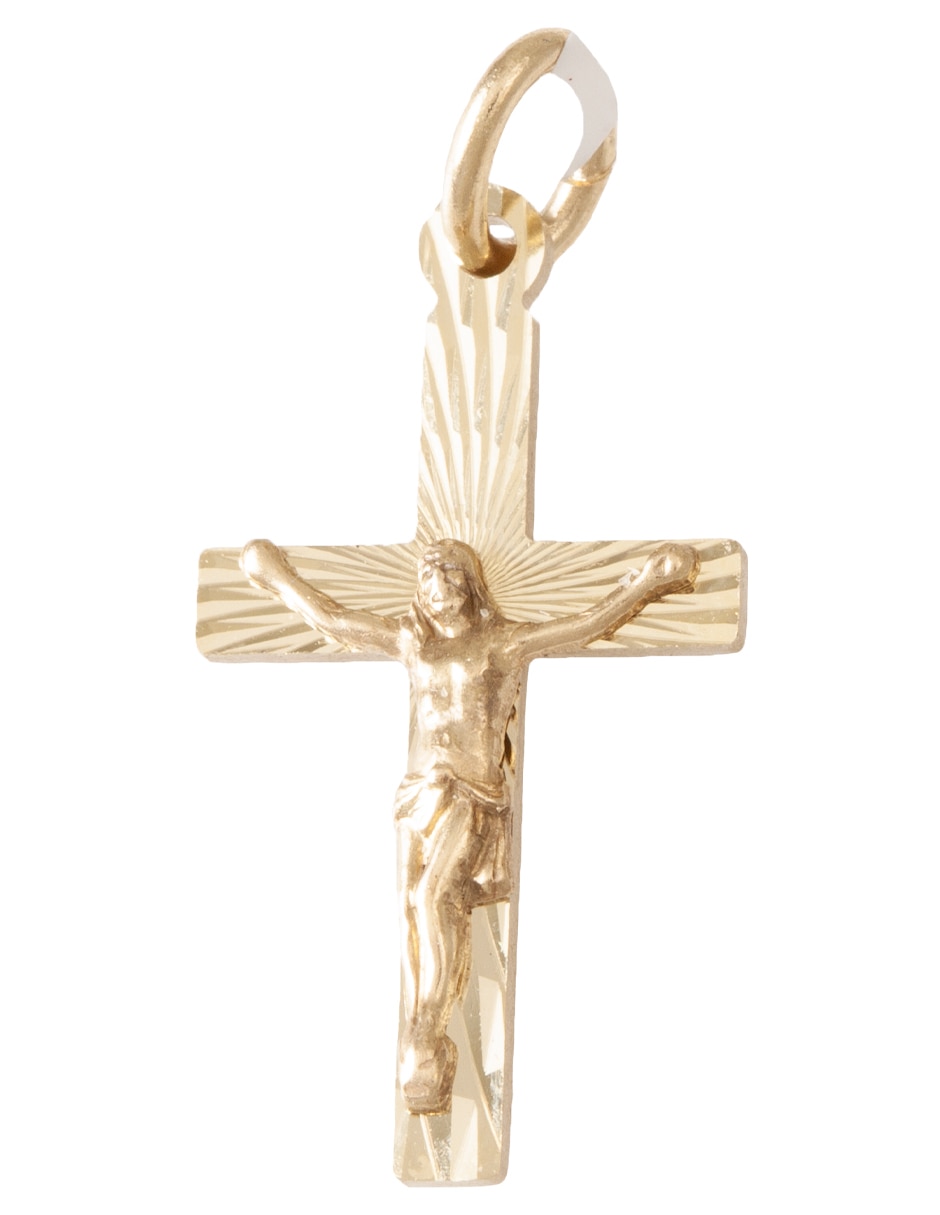 Dije de cruz de oro 14 K