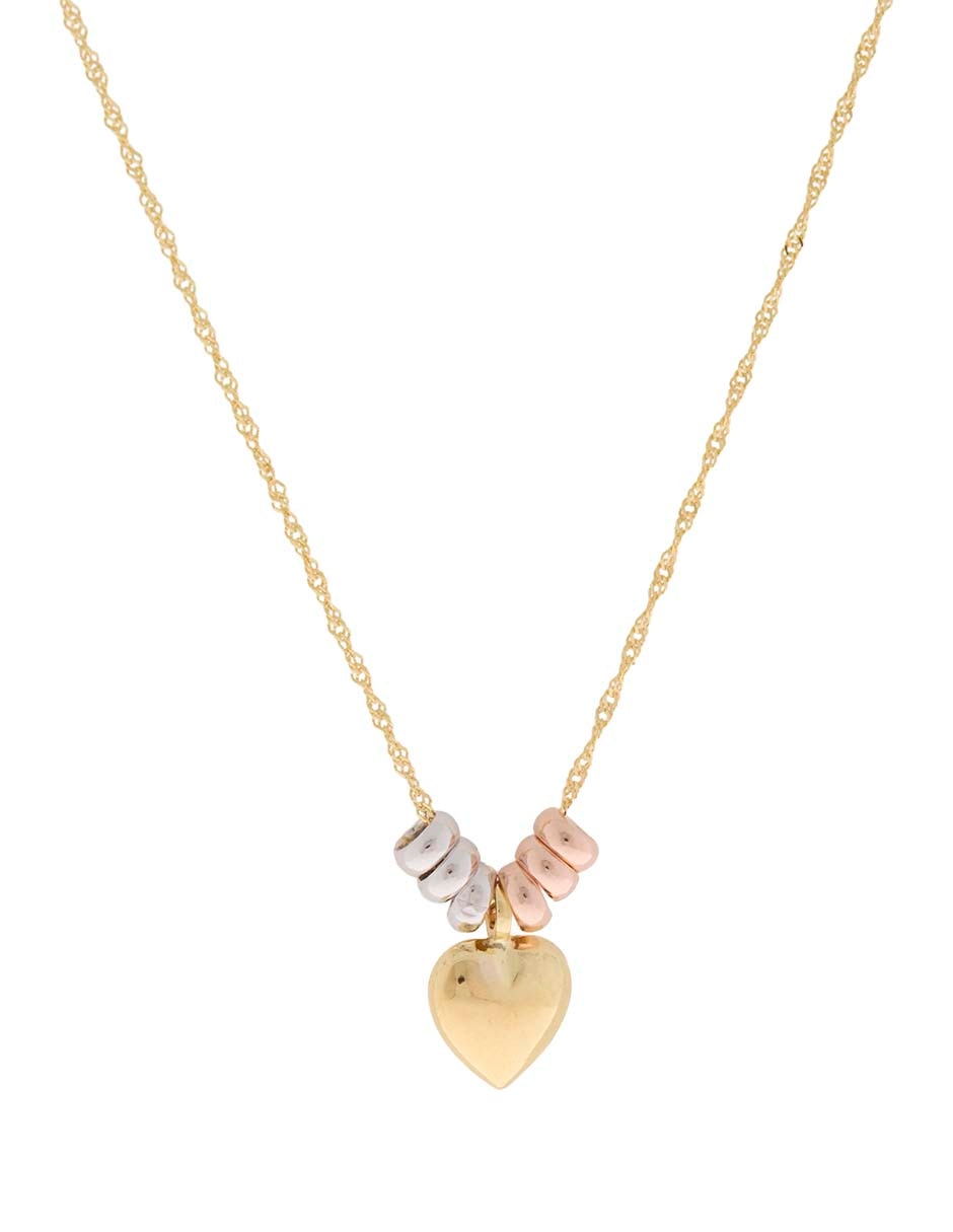 Collar con dije de oro 14 K 1