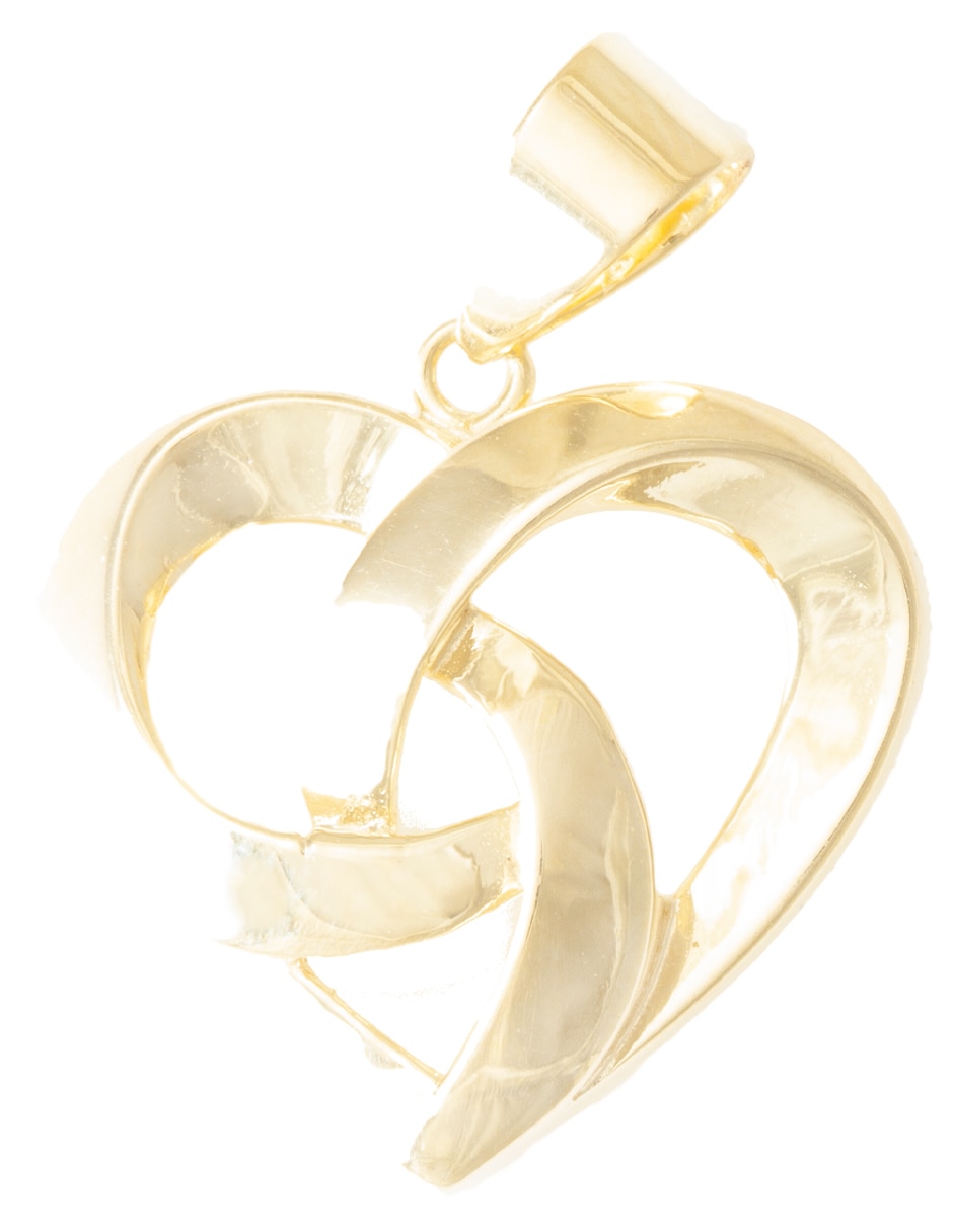 Dije de corazón de oro 14 k