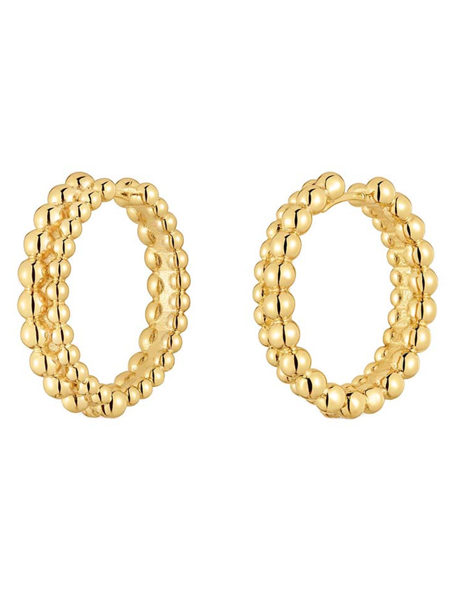 Aretes de aro de plata P 925 3