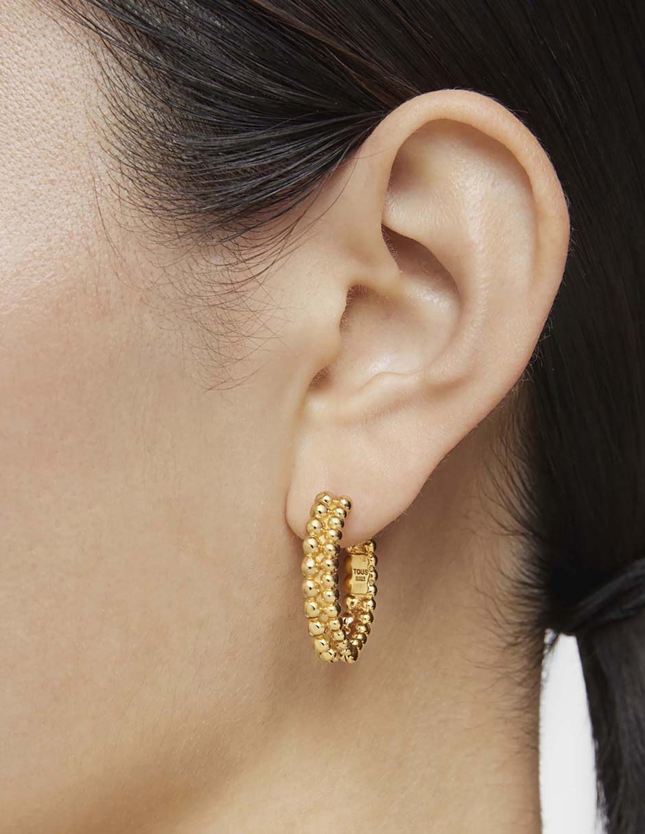 Aretes de aro de plata P 925 5