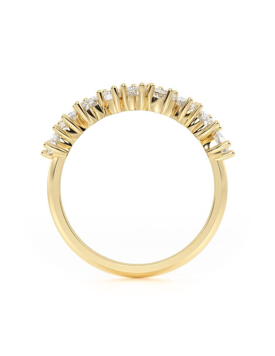 Churumbela de oro 10 k abba joyas zirconia