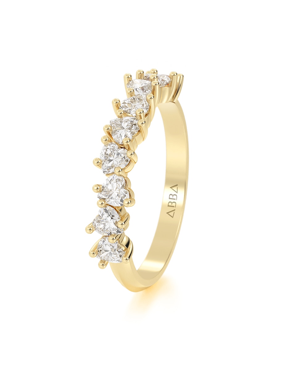 Churumbela de oro 14 k zirconia 3