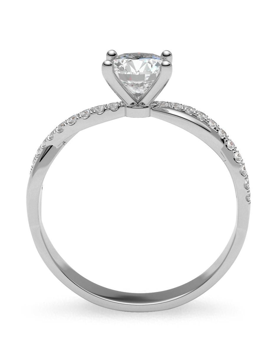 Anillo de compromiso 14 k 2