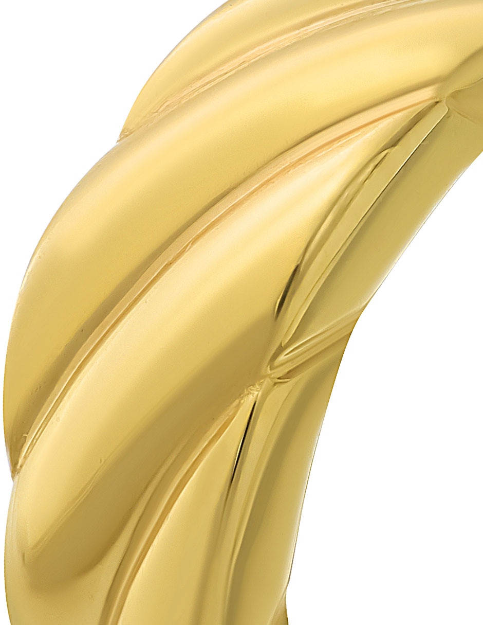 Anillo 14 k de oro pulido