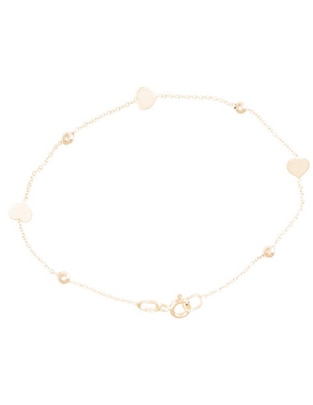 Pulsera Sini de oro 14 k con acabado brillante