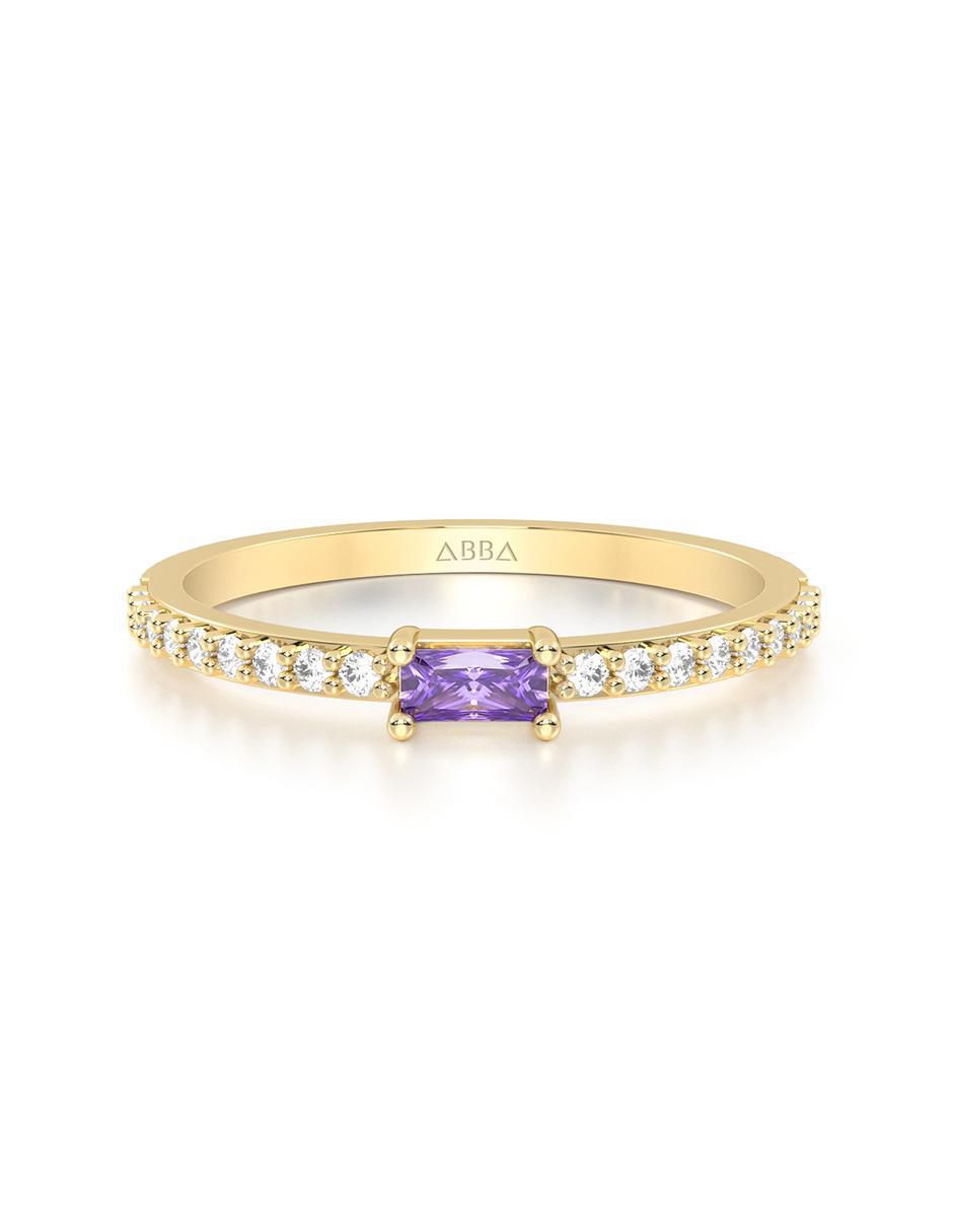 Anillo de compromiso 14 k Anillo de compromiso 14 k