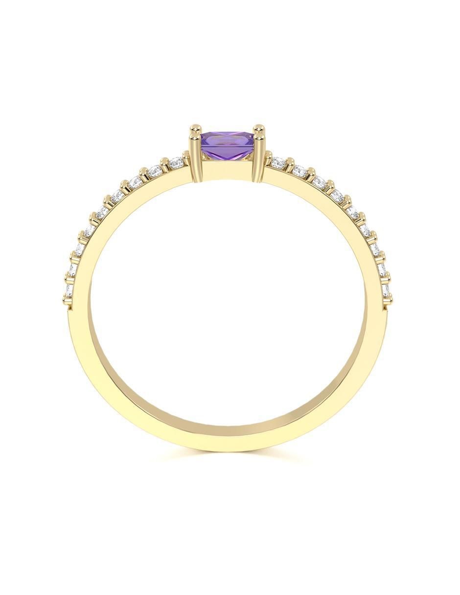 Anillo de compromiso 14 k 5