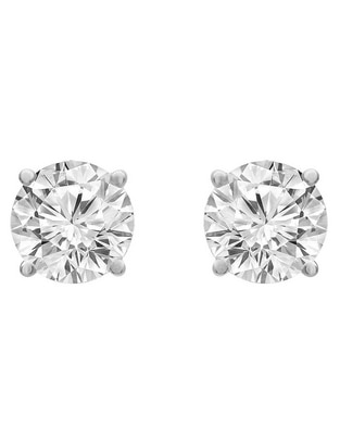 Aretes redondos de oro con acabado pavé diamante Aretes redondos de oro con acabado pavé diamante