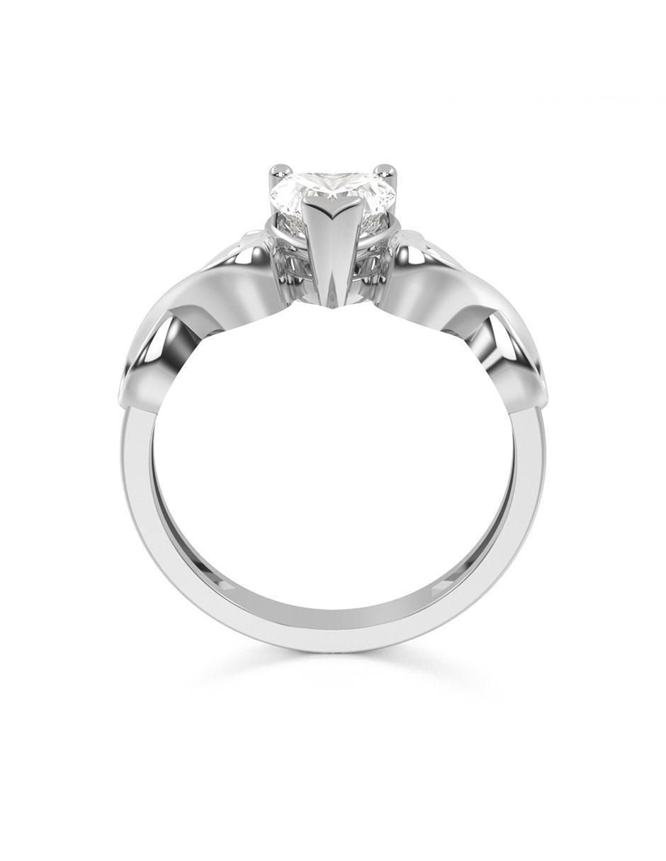Anillo de compromiso 10 k 2
