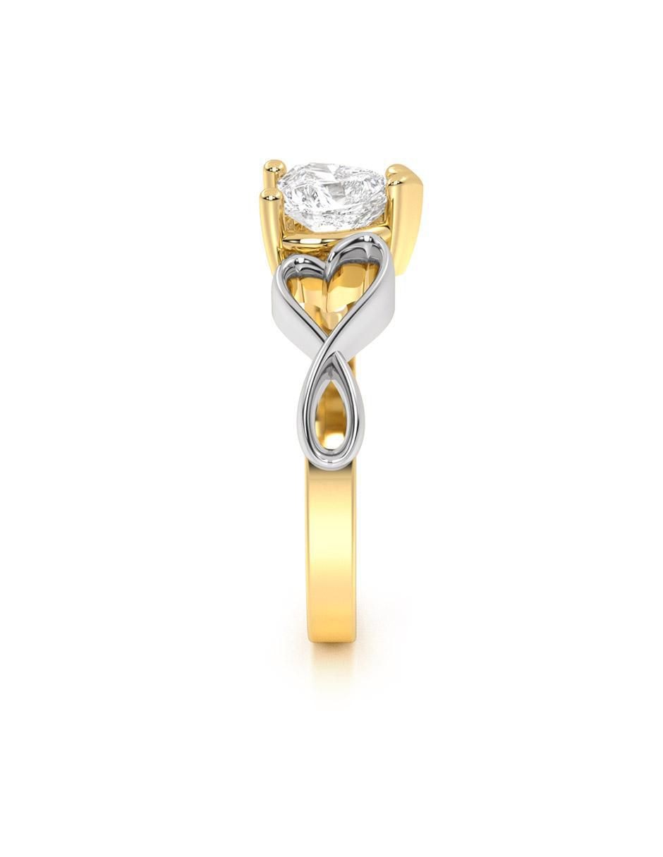 Anillo de compromiso 10 k 5