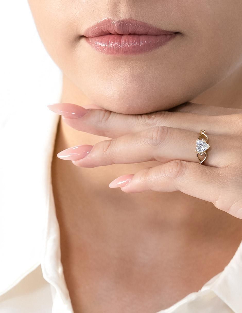 Anillo de compromiso 10 k 4