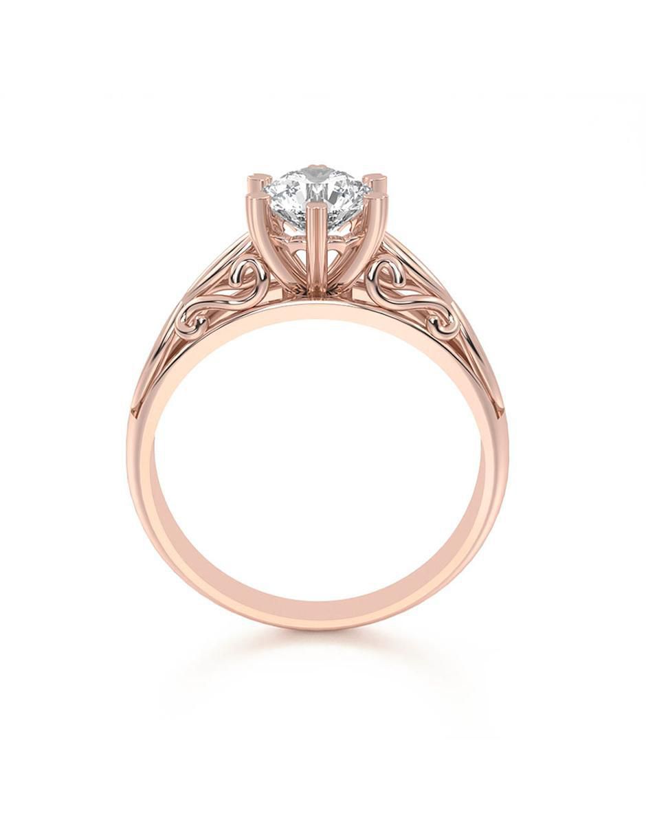 Anillo de compromiso 10 k 2