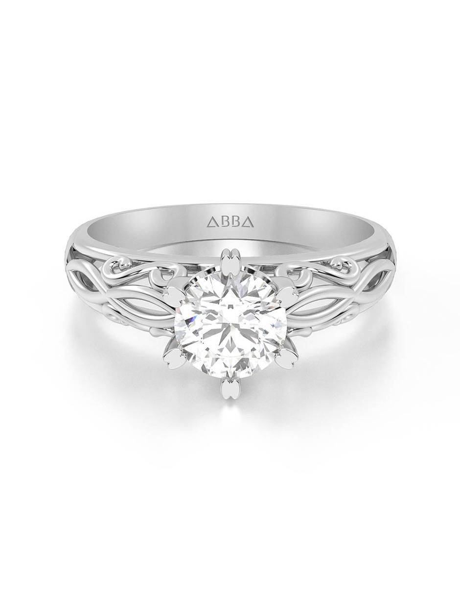 Anillo de compromiso 14 k Anillo de compromiso 14 k