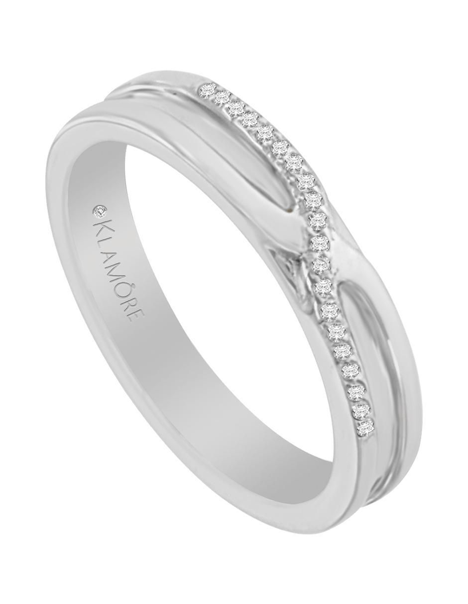 Argolla 14 k Alexandre diamante 3