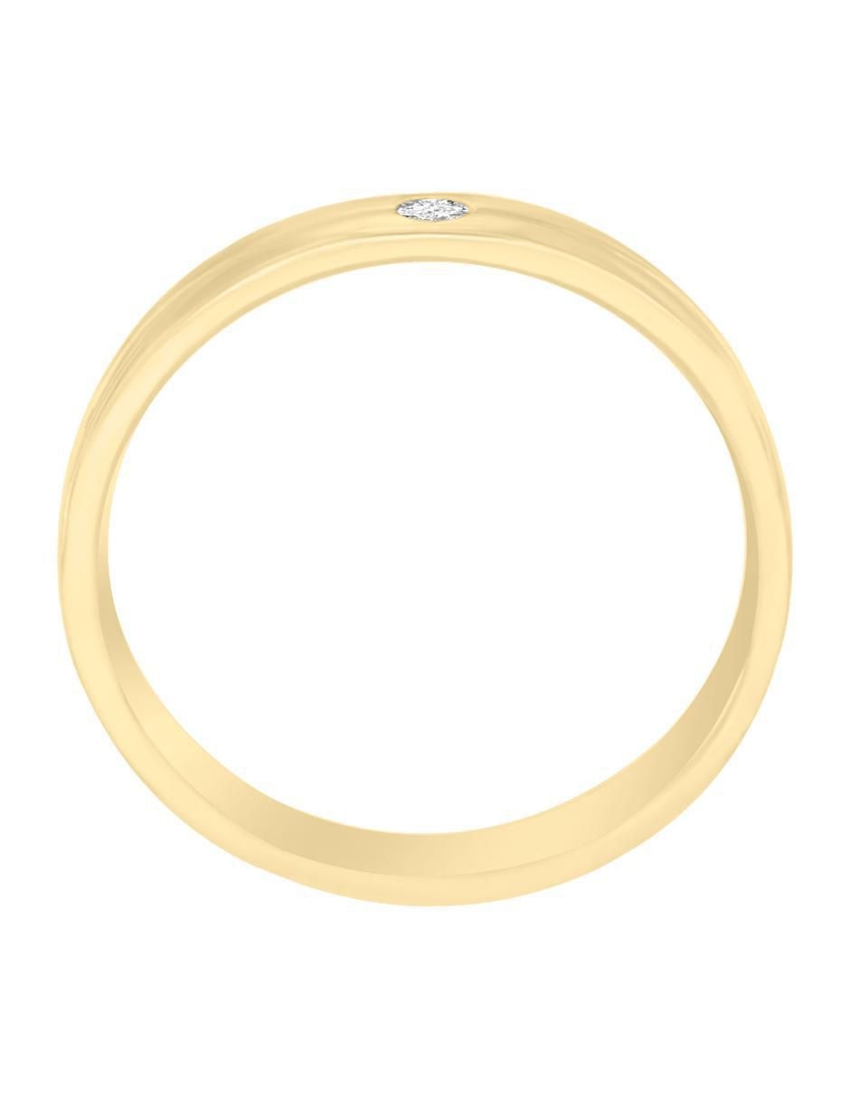 Argolla 14 k Yulia diamante 5