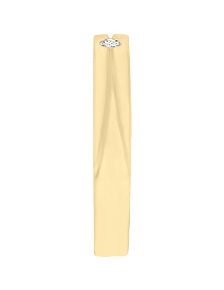 Argolla 14 k Yulia diamante 3
