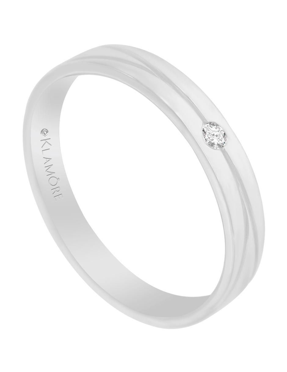 Argolla 14 k Yulia diamante 3