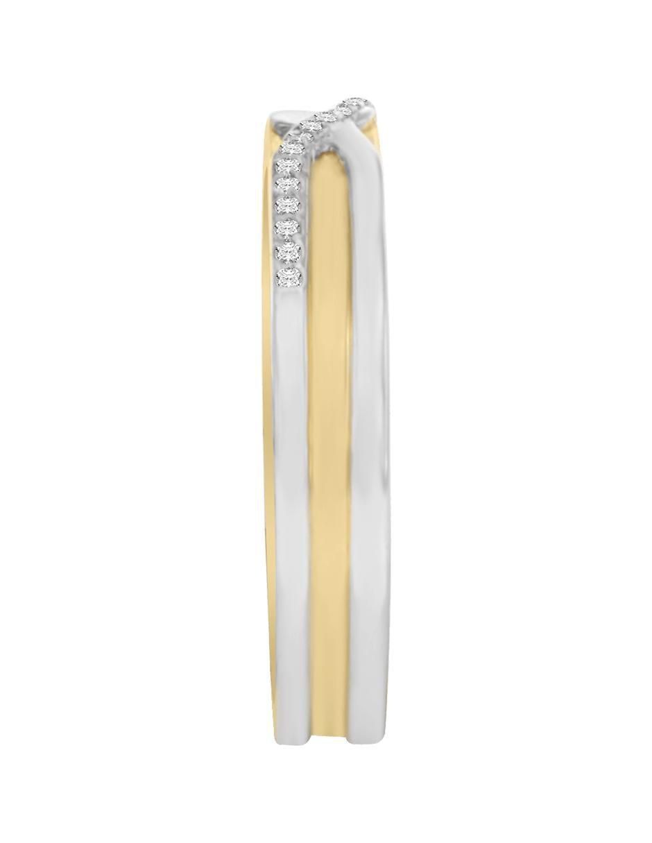 Argolla 14 k Alexandre diamante 2