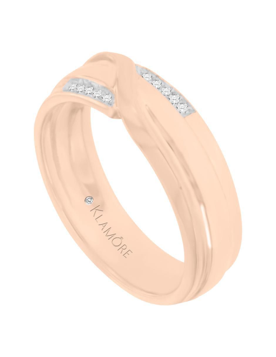 Argolla 14 k Eden diamante 3