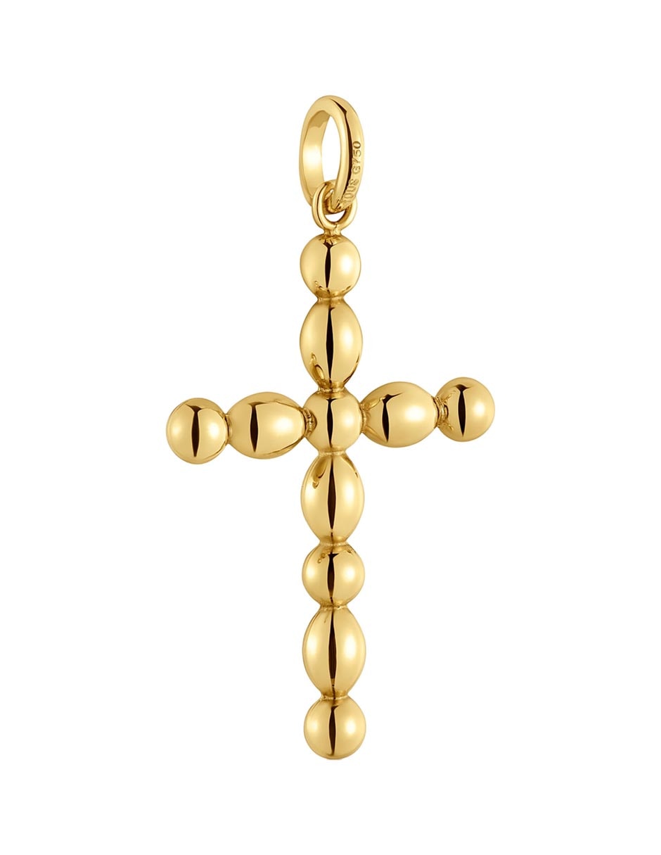 Dije de cruz Tous Basics de oro amarillo 18 K