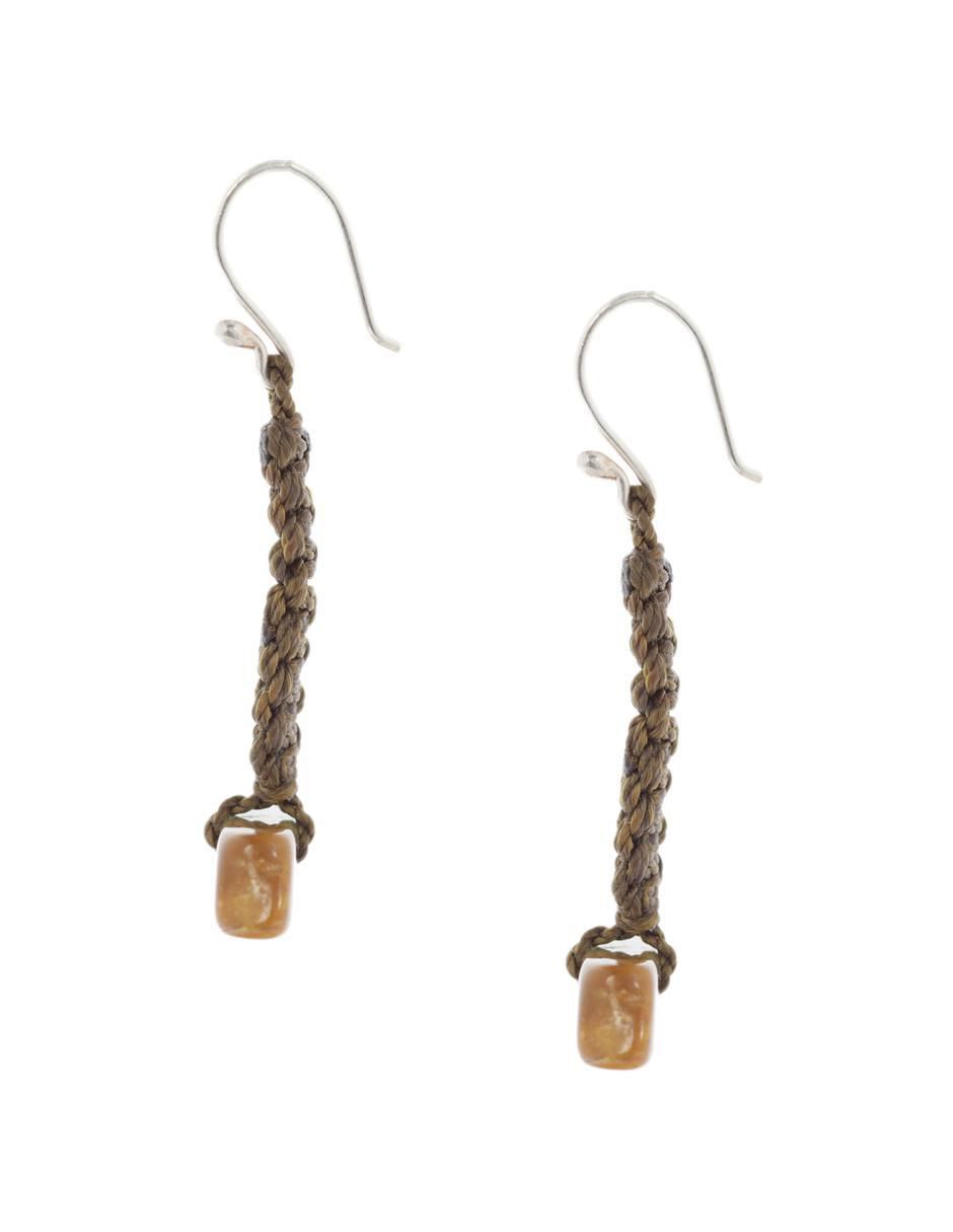 Aretes, collar y pulsera circular 7