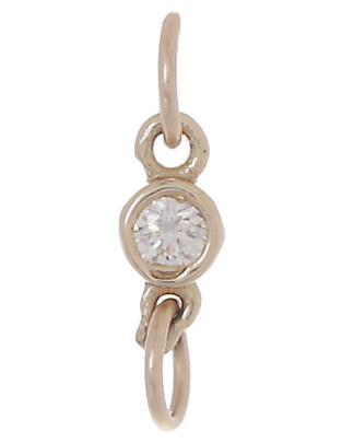 Charm de oro amarillo 14 K 1