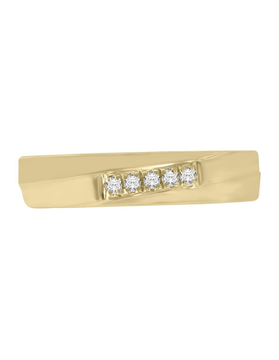 Argolla 14 k Biridiana diamante Argolla 14 k Biridiana diamante