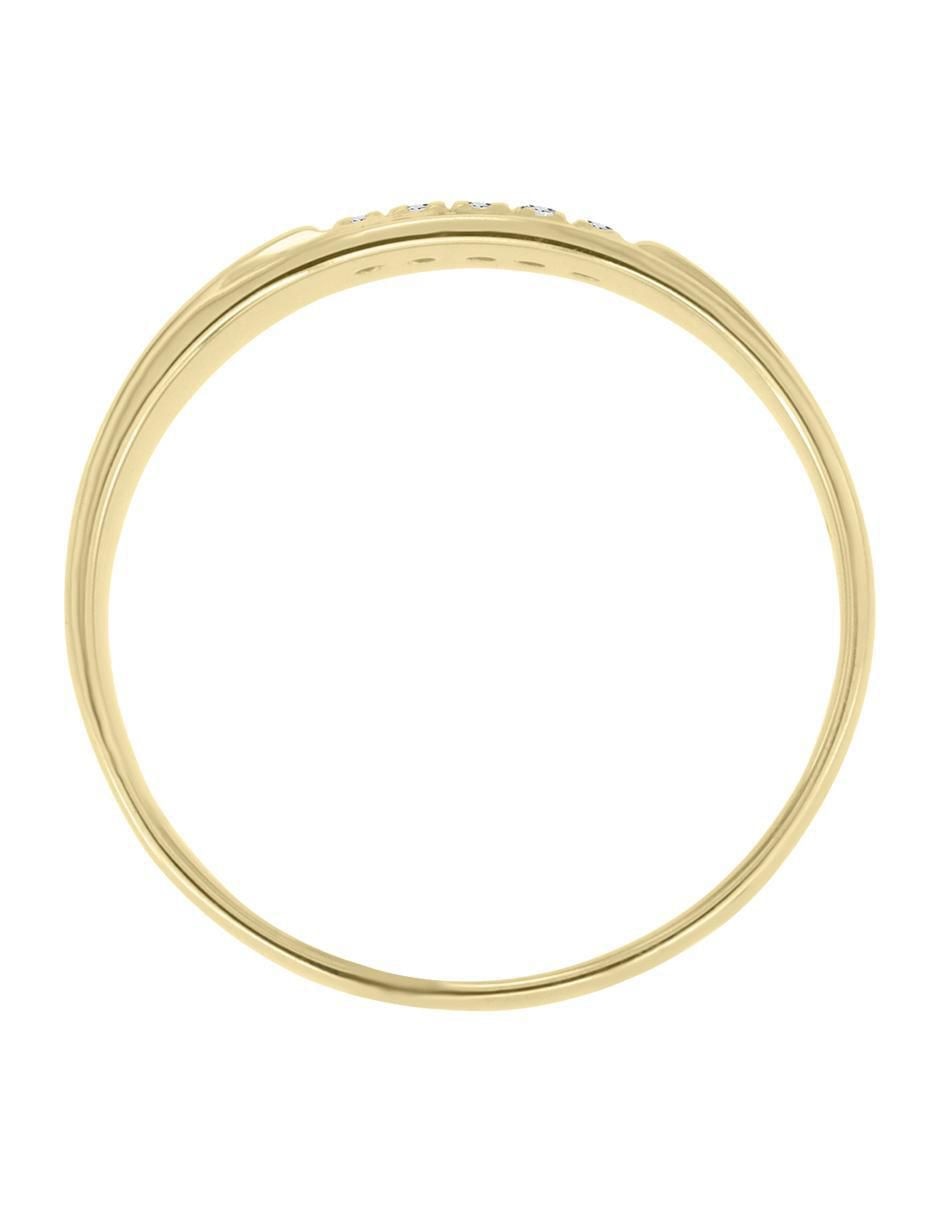 Argolla 14 k Biridiana diamante 5