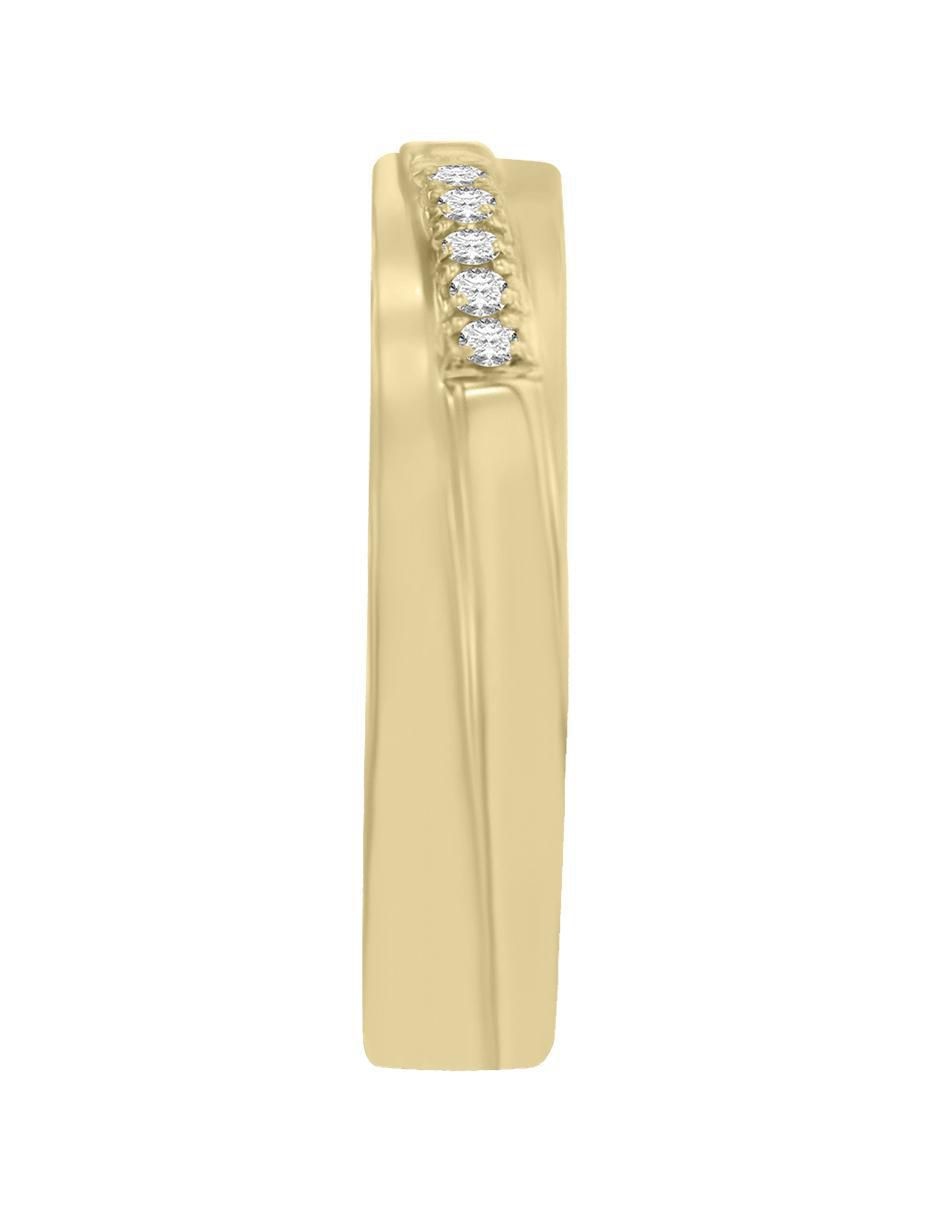 Argolla 14 k Biridiana diamante 3