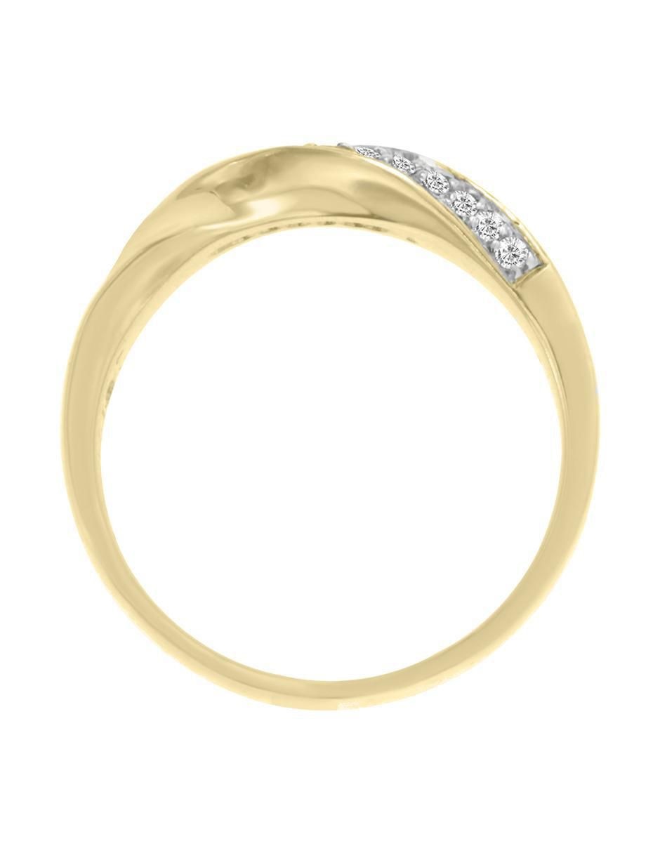 Argolla 14 k Arden diamante 4