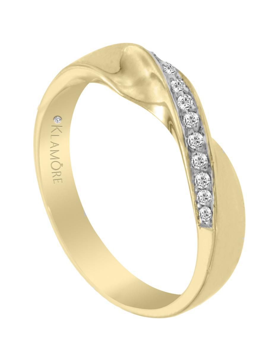 Argolla 14 k Arden diamante 3