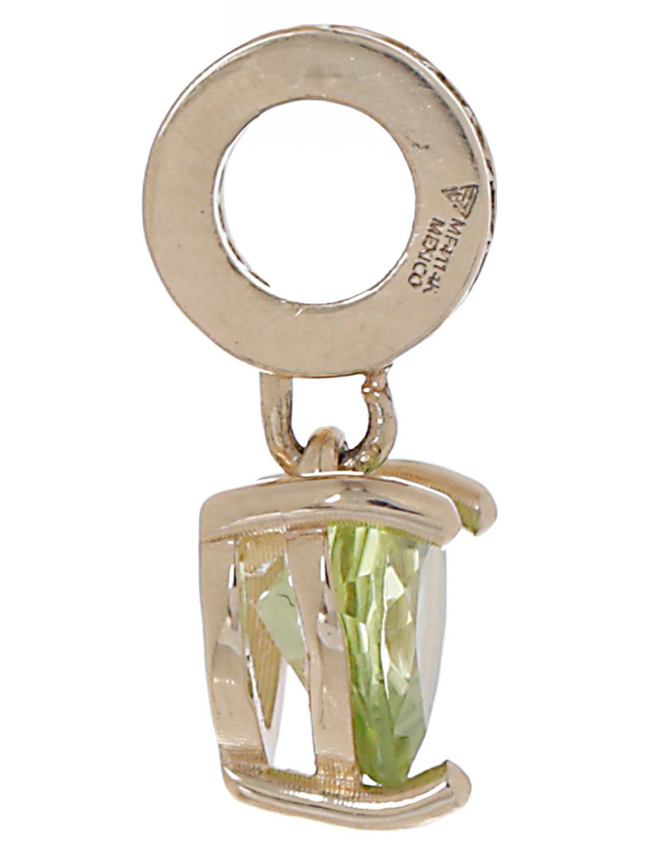 Charm De Corazón De Oro Amarillo 14 K