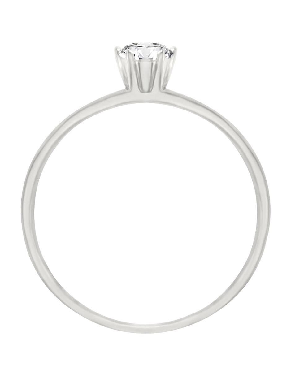 Solitario 14 k Sophie diamante 2