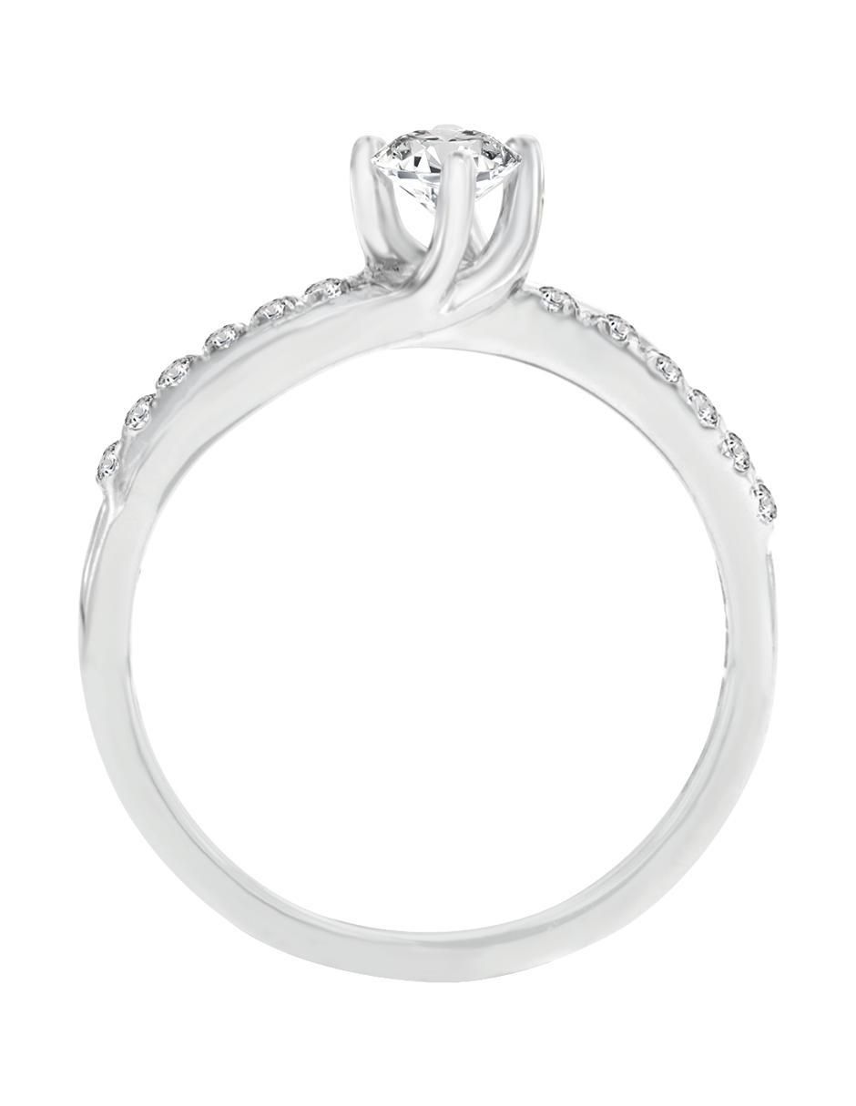 Solitario 14 k Odinna diamante 2
