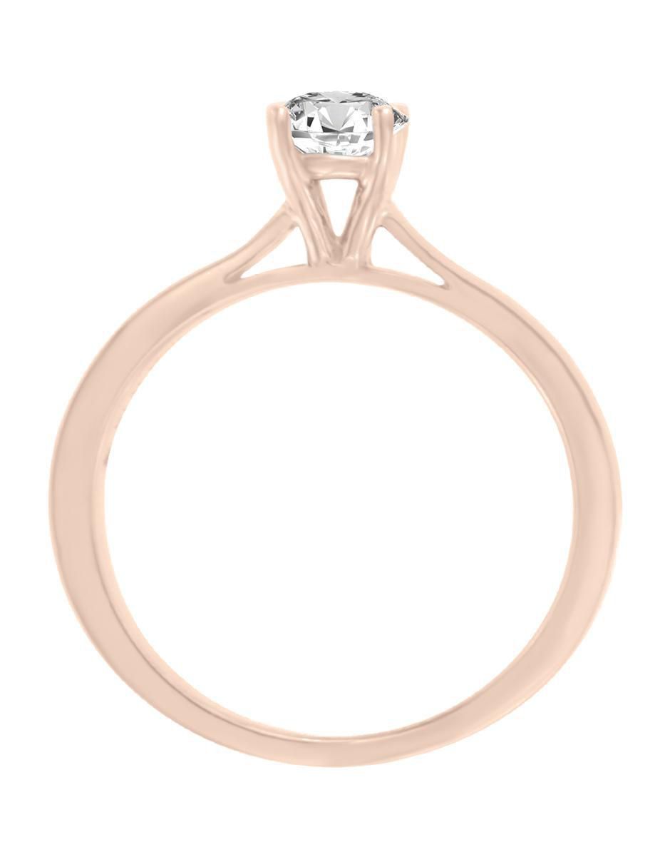 Solitario 14 k Carla diamante 2