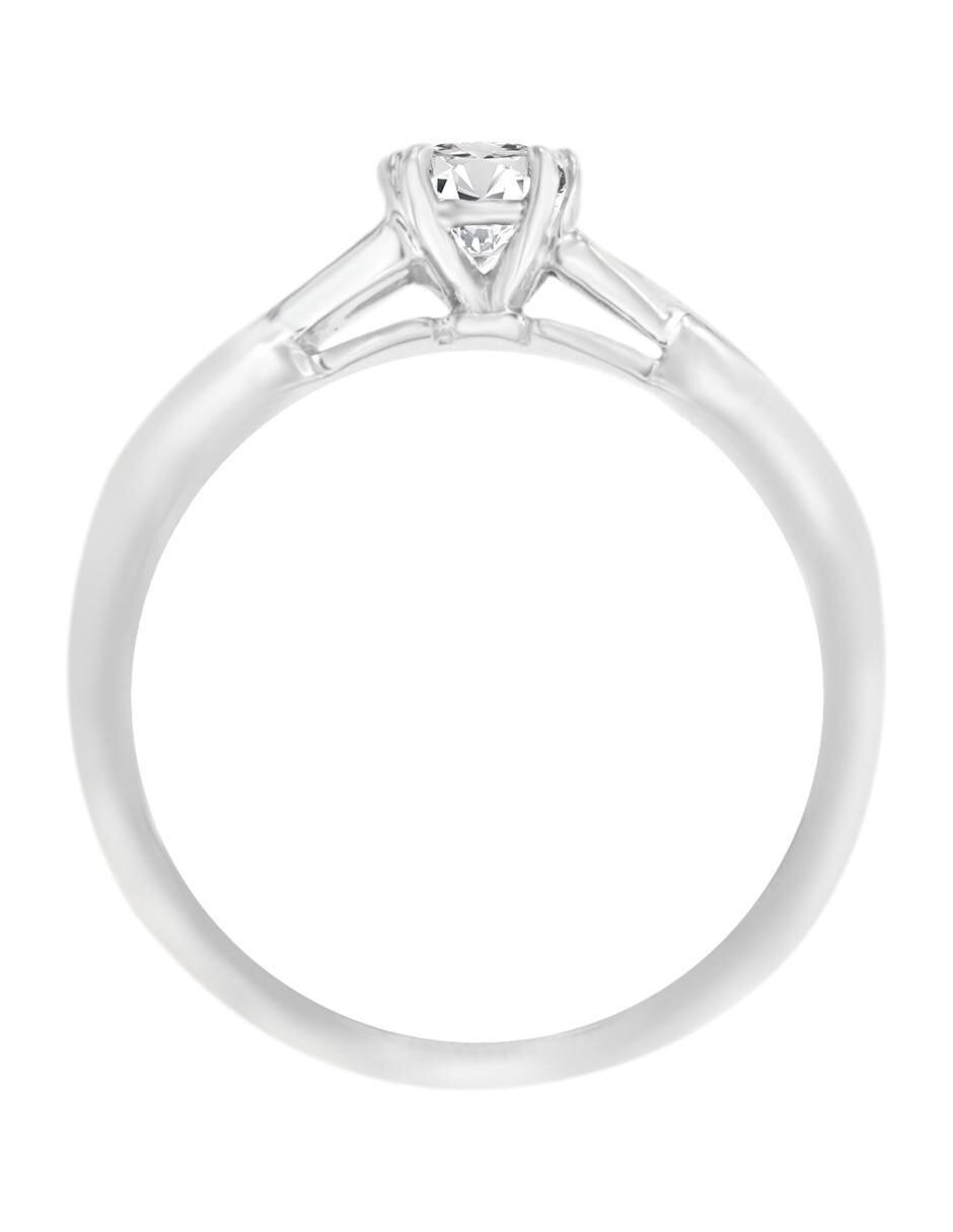 Solitario 14 k Marcela diamante 2