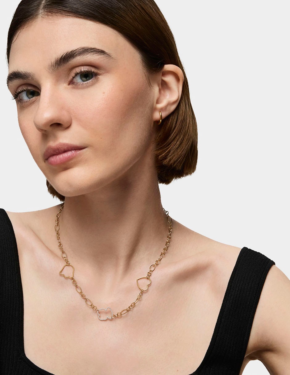 Gargantilla Tous New Silueta de plata P 925