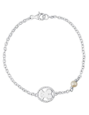 Pulsera Tous de plata P 925 Camee con acabado liso